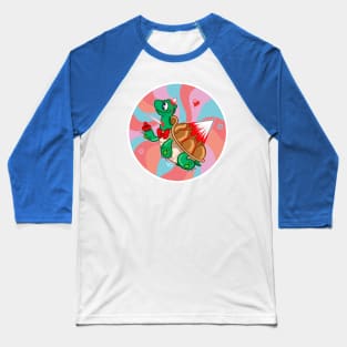 trippy drippy - Cute dark animal turtle Baseball T-Shirt
